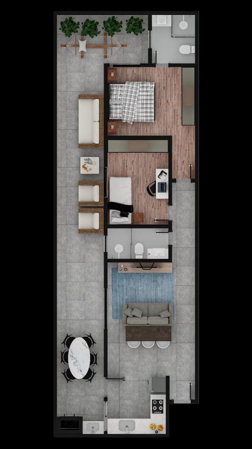 Apartamento à venda com 2 quartos, 63m² - Foto 6